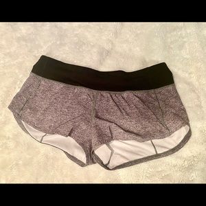 Lululemon running shorts size 8.